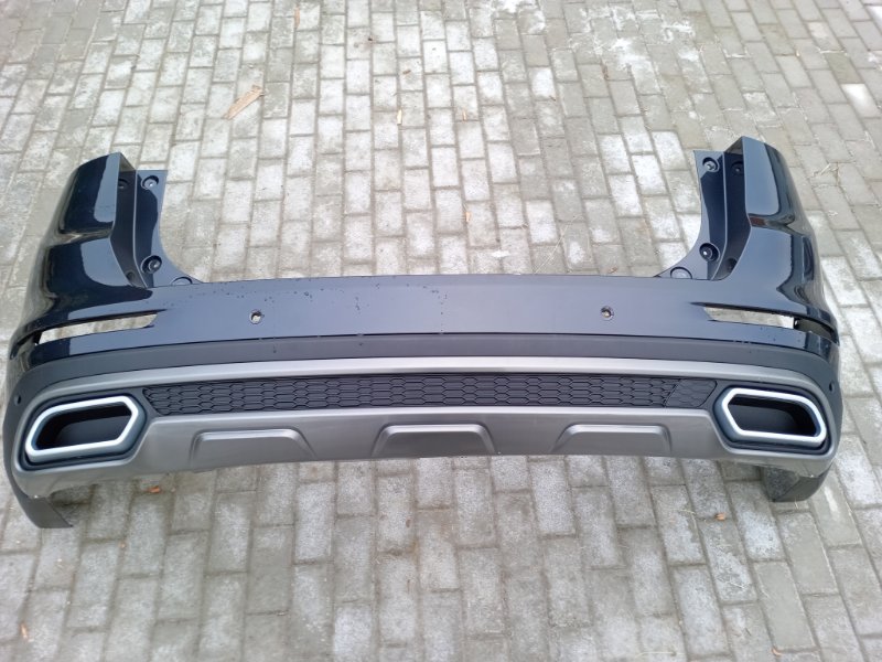 Бампер задний серый Chery Tiggo 8 Pro