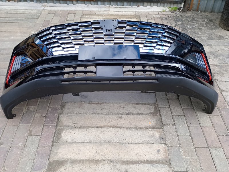 Бампер передний черный Changan CS55 Plus