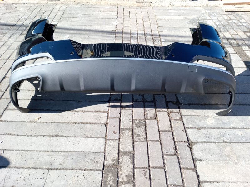 Бампер задний черный Chery Tiggo 7 Pro