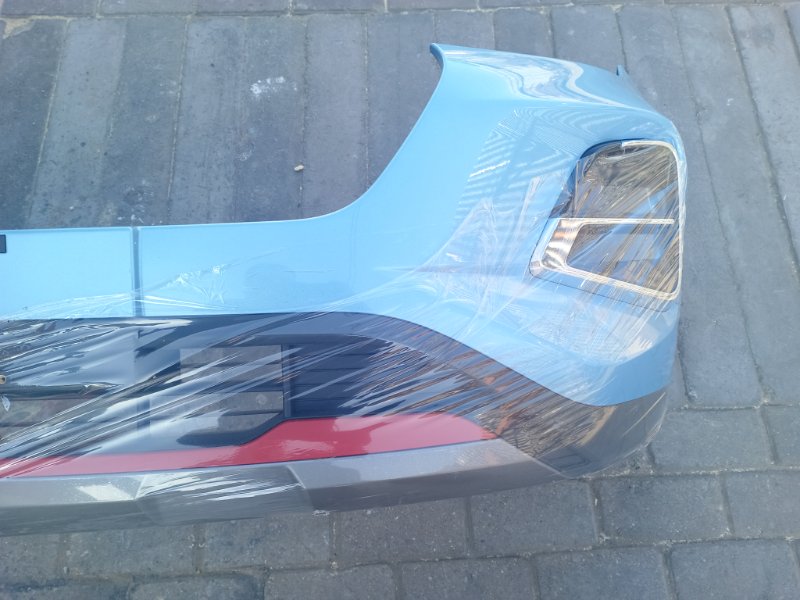 Бампер передний бирюзовый Chery Tiggo 4 Pro