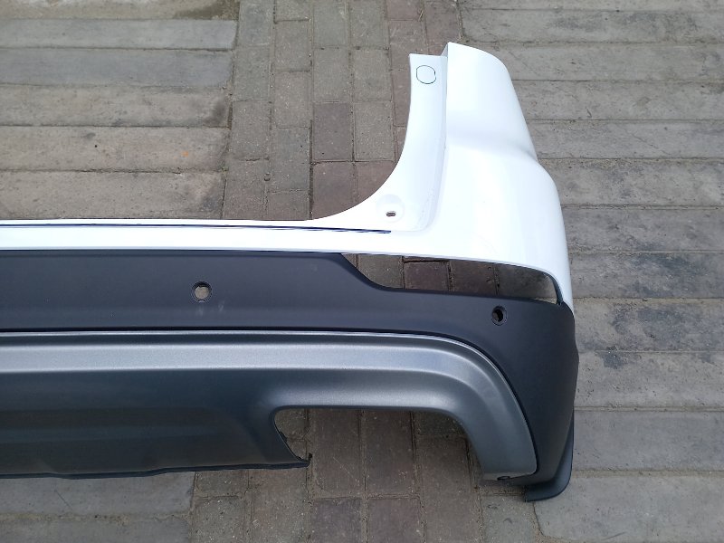 Бампер задний белый перламутровый Changan CS75