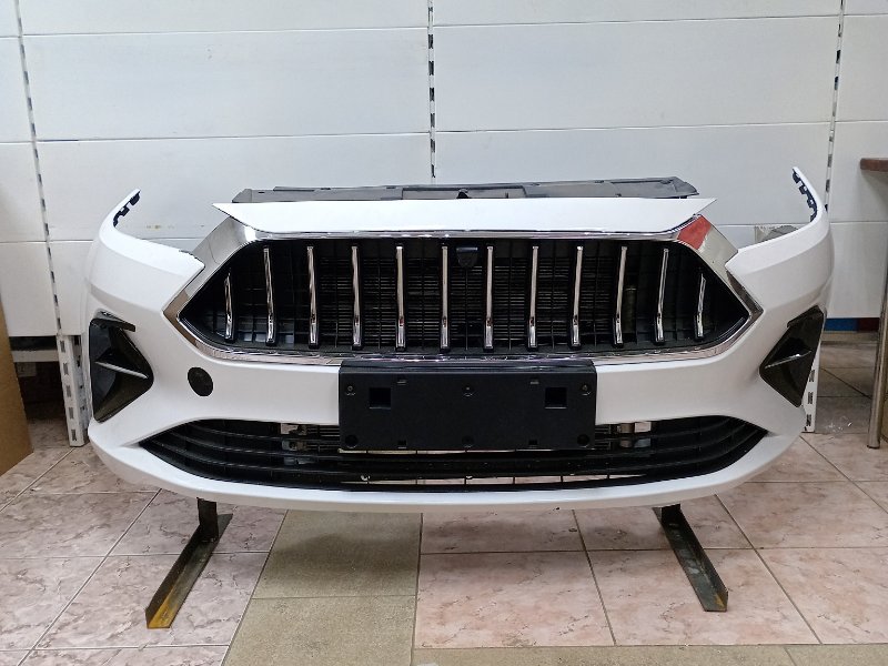 Бампер передний белый JAC J7