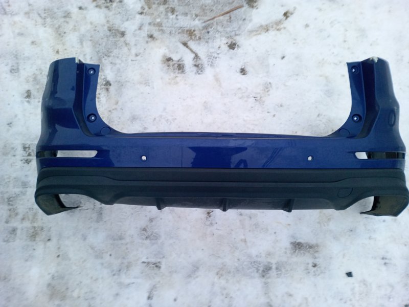 Бампер задний синий Chery Tiggo 8 Pro