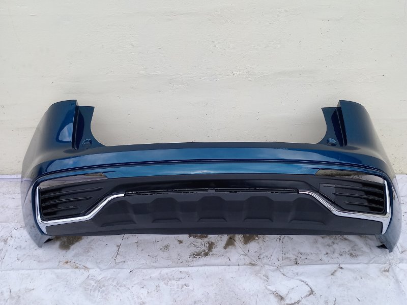 Бампер задний изумрудный Geely Monjaro