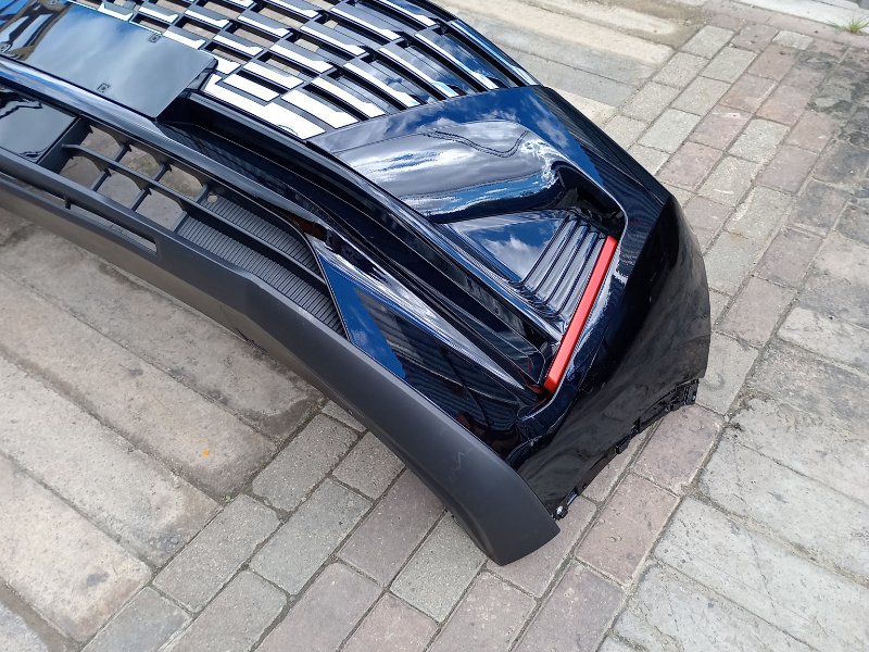 Бампер передний черный Changan CS55 Plus