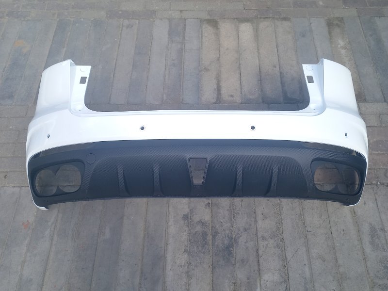 Бампер задний белый перламутровый Changan UNI-K
