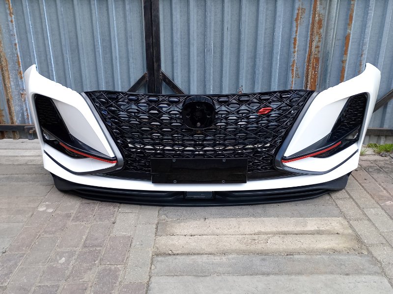Бампер передний белый Changan CS75 Plus