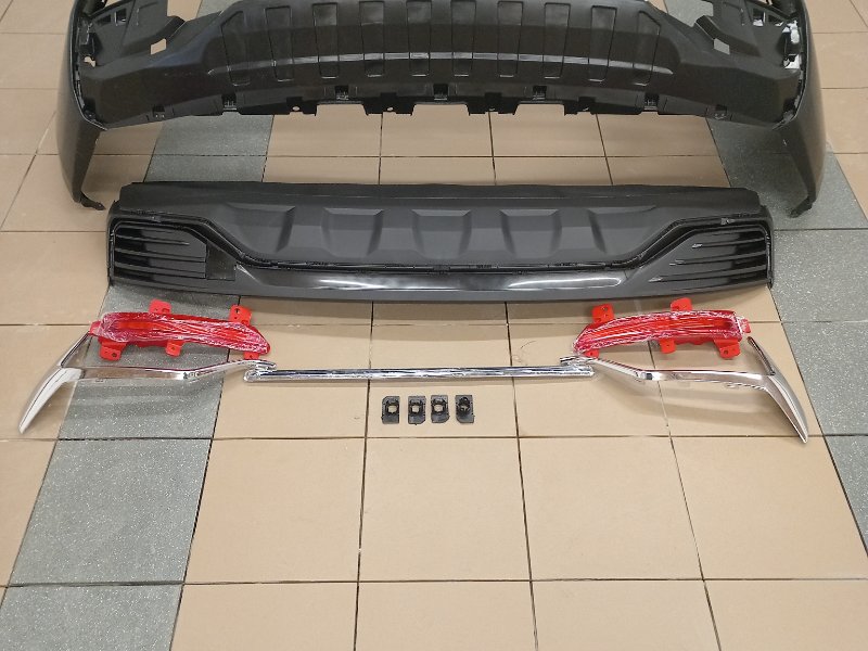 Бампер задний под покраску Geely Monjaro