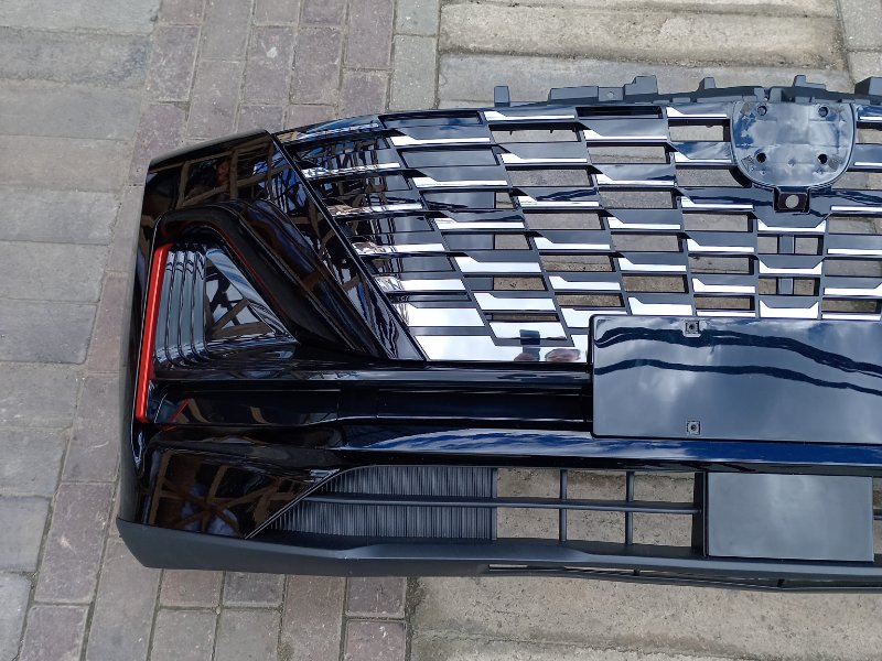Бампер передний черный Changan CS55 Plus