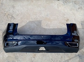 Бампер задний черно-синий Changan CS55 Plus