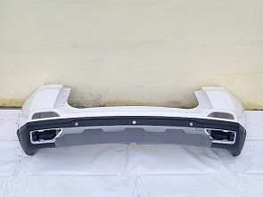 Бампер задний белый Chery Tiggo 4 Pro
